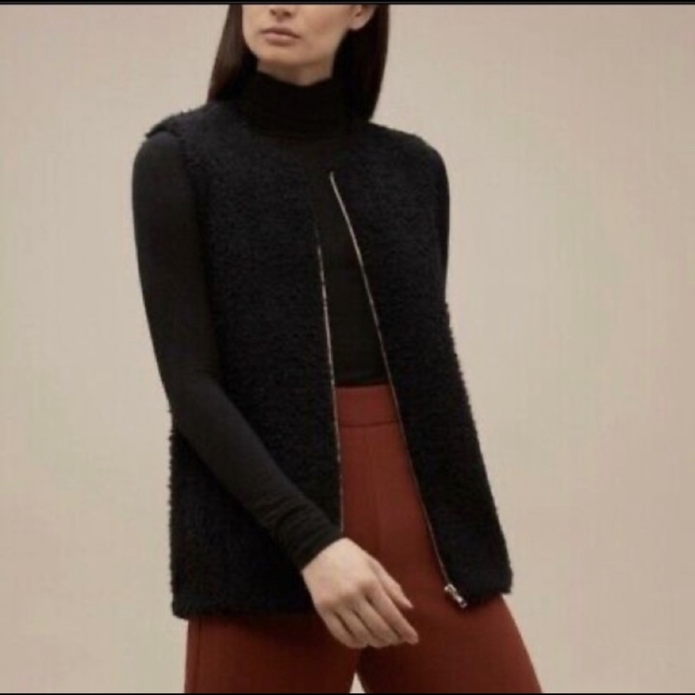 Wilfred xsmall Chatou Sherpa Vest